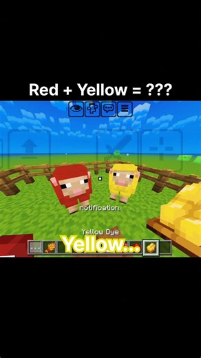 minecraft baby sheep moments 😍