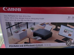 How To Test Print Canon G2020