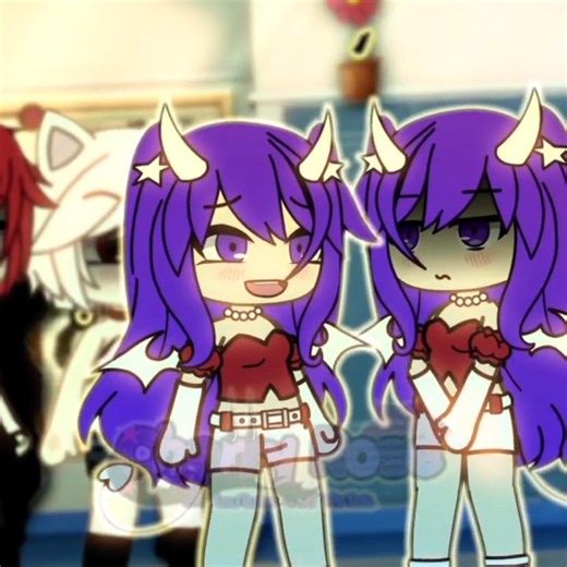 copycat😋//‪@Its_Mai-x6b‬ ‪@Yuki_nightDevil‬ cr:wolfienyan#gacha #gachaclub #gachatrend #edit