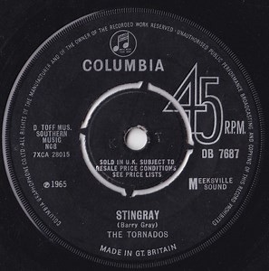 The Tornados - Stingray / Aqua Marina