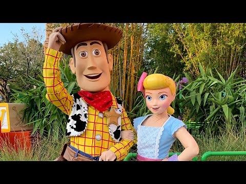 BO PEEP MEET & GREET in Toy Story Land!