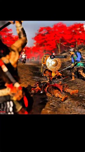 Red Samurai Beast Mood ● Brutal Lazy Kills #ghostoftsushima #gaming #shorts