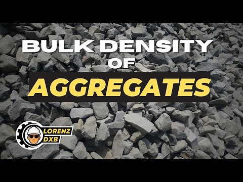 Determining Bulk Density of Aggregates: Loose to Compacted (Step-by-Step Guide)