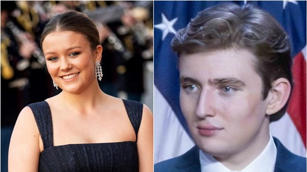 Satirical post for Barron Trump to marry Princess Isabella of Denmark