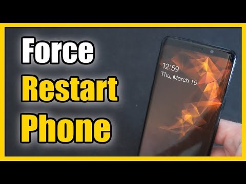 How to Force Restart or Turn Off Android Phone (Samsung Galaxy)