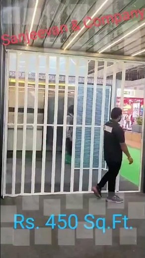 PVC Folding Partition Or Room Divider #construction #interiordesign #interior