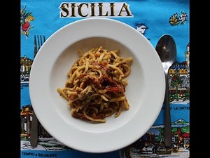 Pasta with anchovy and olives in 15 minutes. #cookingwithfrancoandmarta#