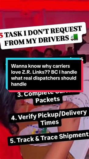 If your carriers are negotiating with brokers and hunting load boards… you’re doing it backwards, twin! I handle negotiations, boards, packets, verify PU, delivery, and tracking. Tap in for the how-to by 👇 ♦️DM “ED” and I’ll send you the link to grab my Dispatch Education 101 guide 👉 Follow @zrlinksllc for trucking dispatch tips and daily live #zrlinksllc #freightdispatcher #carrier #owneroperator