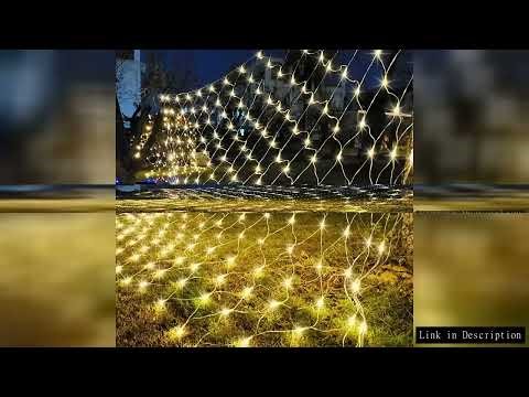 Room Decor Curtain LED Net Mesh Fairy Lights String EU/US Plug Christmas Wedding Garland for Bedroom