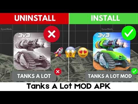 Tanks A Lot MOD APK v9.000 (Unlimited Ammo + God Mode) 2026 | No Ban Working Download