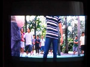 karate kid gets in to his 1 fight