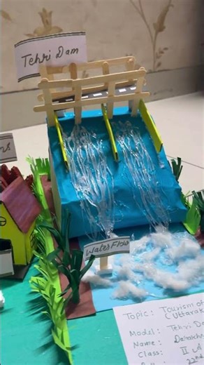 My 3D Model project | handmade with love 💕 | school project #shortsfeed#ytshorts#kidsshorts