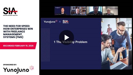 #staffing #contingentworkforce #freelancemanagement | Staffing Industry Analysts