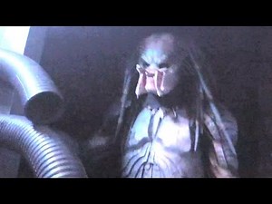 FULL Alien vs Predator haunted house at Halloween Horror Nights 2014, Hollywood