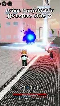MANJI KICK can counter Yuki's BLACK HOLE 💀 #jjs #jjk #jujutsushenanigans #roblox #algorithm #fyp #oc
