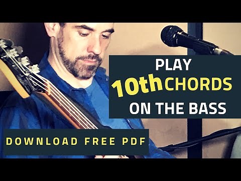 How To Play 10th's on the Bass Guitar || Bass Guitar Techniques (No.1)