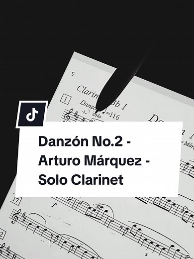 Danzón No.2 for Solo Clarinet by Ivan Villar Sanz