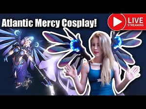 Atlantic Mercy Cosplay- Overwatch (Episode 3) Live Crafting Stream