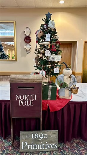 74 reactions · 6 comments | My tree is set up at The Skowhegan Regional Chamber of Commerce Festival of Trees‼️ There are soooo many AMAZING displays this year . Be sure to go and try your luck  at winning one or two  | 1890 Primitives | Facebook