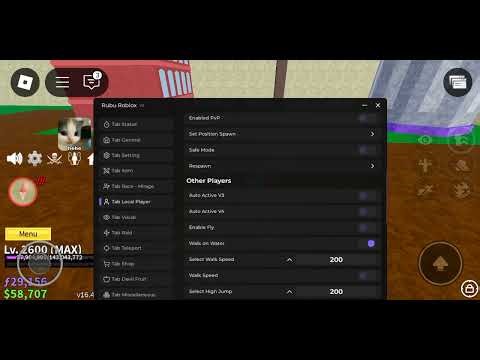 New Bloxfruit Script •No Key Rubu Hub Showcase Pastebin