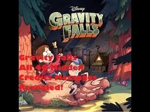 Gravity Falls ---- All 40 hidden credit Messages Revealed!