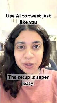 Make AI Tweet In Your Voice