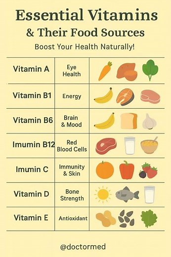 Top Essential Vitamins You MUST Add to Your Diet Today! (Boost Health Naturally)