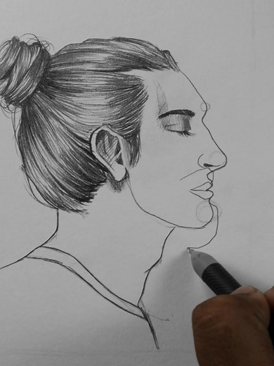 It started as lines… now it feels alive ✏️🔥 #sketchart #artwork #pencildrawing | VK Insides
