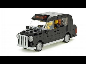 LEGO London Taxi Cab MOC Building Instructions