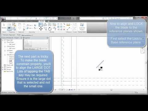 Revit 2012 Louvre Window Family