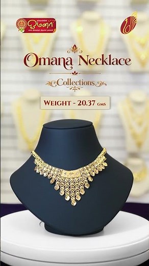 Omana Necklace Collection | Elegant Gold Jewellery for Women | Thangamayil Jewellery Limited
