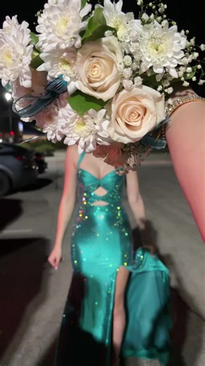 Stunning Teal Prom Dress Reveal