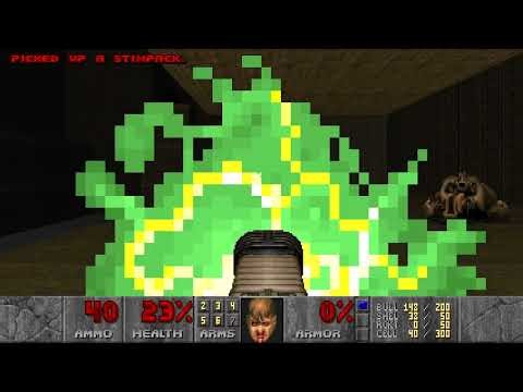 DOOM II playthrough part 2 - This one definitely feels tougher then the first