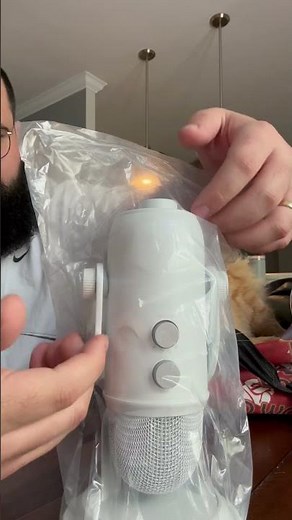 A new blue yeti era has arrived. White frost yeti #asmr #relaxing