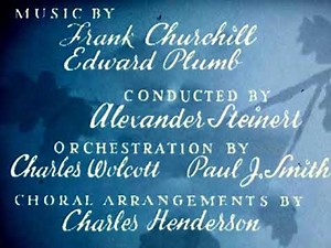 Bambi (1942) - Original Theatrical Opening and Closing Titles Recreation (Redone)