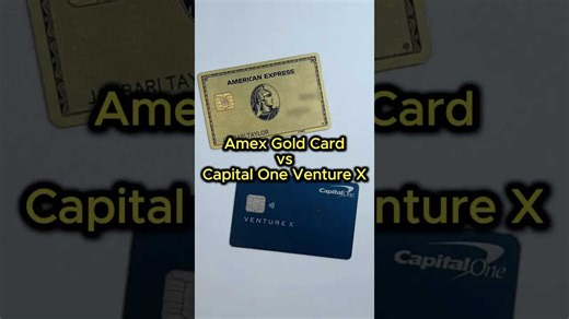 American Express Gold Card vs Capital One Venture X: Which is Better?