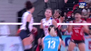 496K views · 10K reactions | Mama P with yet another staredown, this time with CMFT’s Odina Aliyeva!  #PVL2022 #TheHeartofVolleyball | One Sports | Facebook