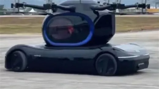 World’s weirdest flying car that splits in HALF so you can fly over traffic