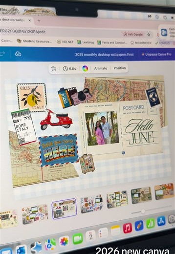 Creative Canva Wallpapers to Brighten Your Year