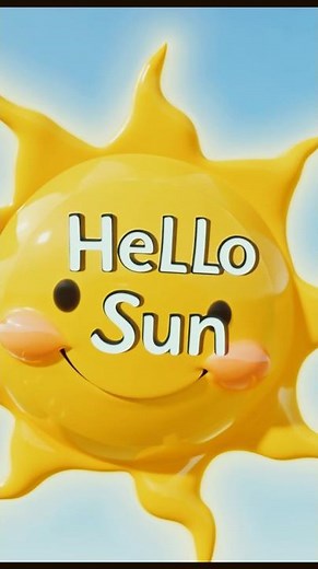 Hello Sun ☀️ | Good Morning Song for Kids