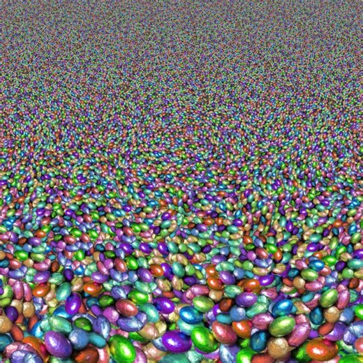 Easter Chocolate Sea