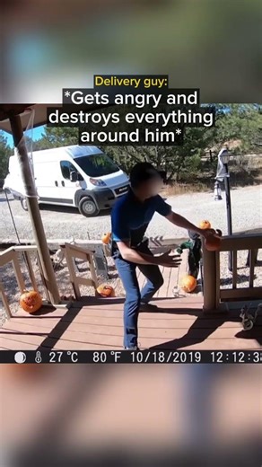 Delivery Driver Loses It! 📦🤬