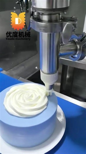 Cake Decorating Machine | Smooth Cream Patterns & Consistent Results #bakerymachine #factoryproducts