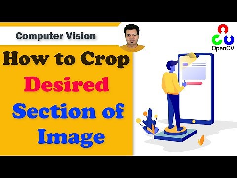 Crop or Cut Desired section of Image using OpenCV | Cut Foreground Image OpenCV