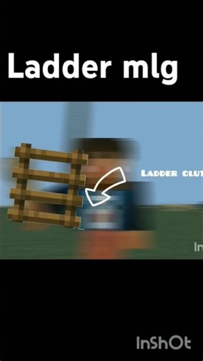 How to do ladder clutch in minecraft#Minecraft#yosho