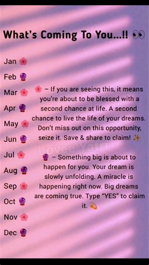 Type "YES" to claim this energy! 🪐✨Your second chance starts NOW. Are you ready? 🌸 #Fyp #blessings