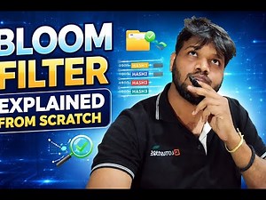 Bloom Filters Explained from Scratch | Part 1 | For Software Engineers & System Design