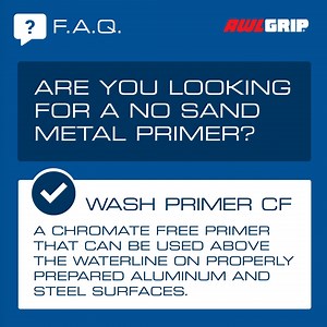 Wash Primer CF can be applied to a prepped metal surface and covered directly with any Awlgrip topcoat when dry—no sanding needed. https://fal.cn/3eHNU | Awlgrip