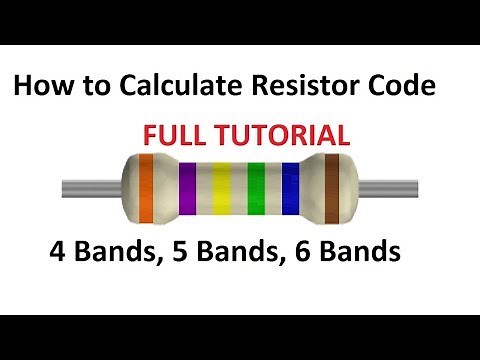 Formula to calculate resistor color code||Get Resistor Value by Innovative ideas
