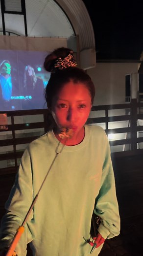 マシュマロ燃やしちゃうすっぴんギャル😅‪‪❤︎‬ #egg #eggモデル #ぎゃる #ギャル #gyaru